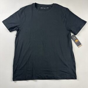 Leg3nd Discovery T Shirt Mens Large Black Active Training Gym Short Sleeve